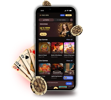 Vinci Spin Casino Mobile